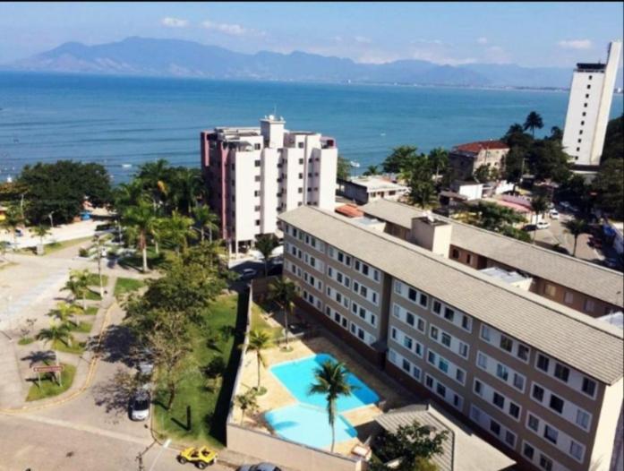 Apartamento Dona Frida Prainha Com Wifi Pe Na Areia Caraguatatuba Dış mekan fotoğraf
