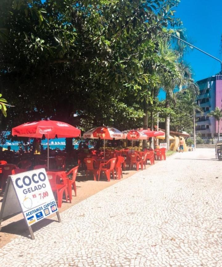 Apartamento Dona Frida Prainha Com Wifi Pe Na Areia Caraguatatuba Dış mekan fotoğraf