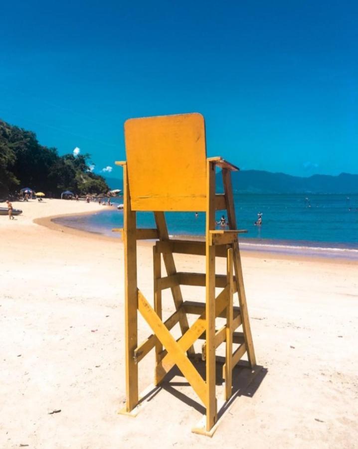 Apartamento Dona Frida Prainha Com Wifi Pe Na Areia Caraguatatuba Dış mekan fotoğraf
