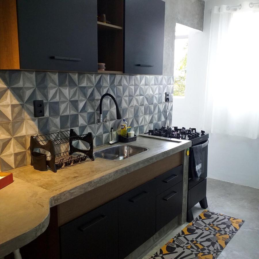 Apartamento Dona Frida Prainha Com Wifi Pe Na Areia Caraguatatuba Dış mekan fotoğraf